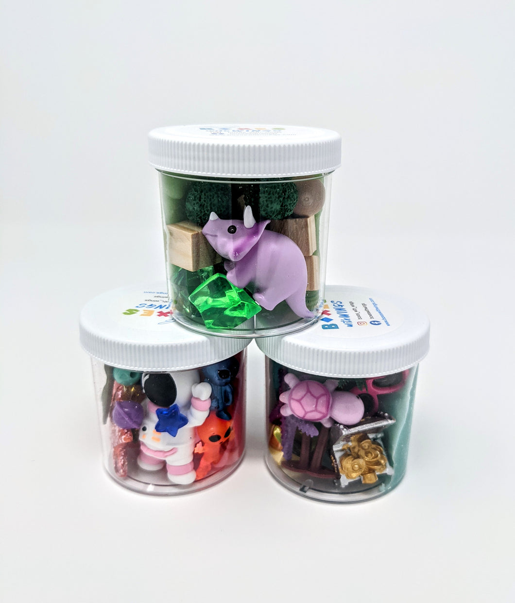 ON-THE-GO TRAVEL JAR (Ocean Adventure, Dino & Space) GIRL